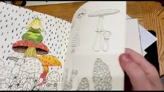 September coloring ideas from my coloring books
