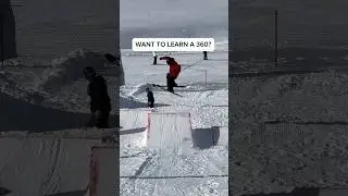 Want to learn a 360⛷️🔥? #tricktip #howto #360 #ski #skiing #skifahren
