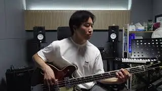Groovy Funk Bass 🎸| Out Getta - Popcorn Music (Cover)