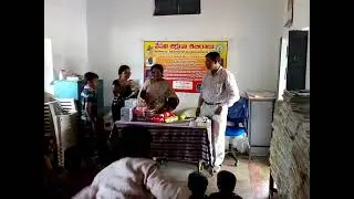 Happy memorieswith students in library week  functions,venkatachalam library