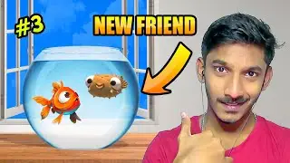 I Became A FISH And ESCAPED My BOWL ! New Friend fish | Sharp Tamil Gaming