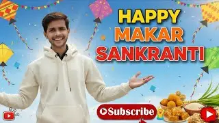 🎉 Family Ke Saath Makar Sankranti: Kite Flying Competition! || The Harsh Keshri Vlogs || 