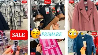 PRIMARK SALE December 2023🎉|PRIMARK JACKETS SHOES BAGS MAKEUP HOME DECOR SALE +NEW COLLECTION\VLOG