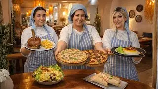 Beautiful Iranian Girls Making Incredible Italian Food | Inside a Tehran Restaurant