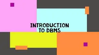 introduction to dbms