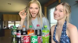BLINDFOLD SODA CHALLENGE