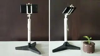 how to make a mobile tripod|| from pvc pipe||at home #tripod #stando #youtube #viral