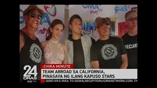 24 Oras: Team Abroad sa California, pinasaya ng ilang Kapuso stars