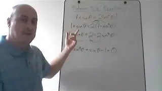 Trigonometry Help - Solving a Trigonometric Equation by Using a Trig Identity