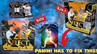 Panini HAS to FIX this!!!! 2024 Select Baseball FOTL and Hobby Box