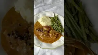 Boulette sauce poivre