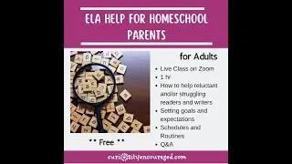 English Language Arts Help for Homeschool Parents
