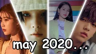 ranking ALL MAY 2020 k-pop RELEASES (43 debuts & comebacks) with explanations