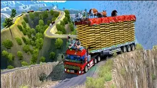 Drive Lifter and Loading Wood Box From Dumper in Game | Realistic Heavy Machine Gameplay 2025 🚜