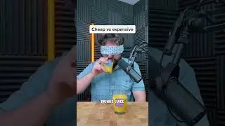 Cheap vs expensive orange juice crazy result