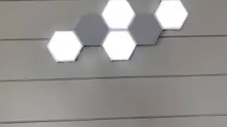 QBABY Lights Hexagonal Wall Light Modular Touch Sensitive Lights Review