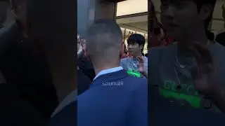 Seokjin visited the Gucci store in Milan#bts #jin #seokjin #kimseokjin