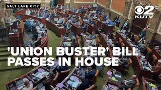'Union buster' bill that bans teachers, police from negotiating wages passes Utah House