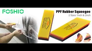 PPF Rubber Squeegee Car Window Tint Protective Film Sticker Install Scraper Auto Cleaning Tool