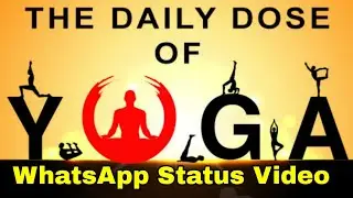 International Yoga day WhatsApp status | wishes | quotes | Yogaday | Happy yoga day 2020 Theme Image