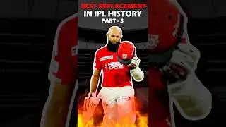 Best Replacements In IPL History Part 3 (Hashim Amla For KXIP) 🔥 #hashimamla #ipl #ipl2016 #viral