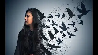 BIRDS DISPERSION EFFECT : PHOTOSHOP TUTORIAL