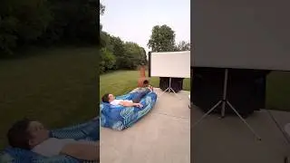 This Inflatable Lounger and I got into a Fight and I Think I Won