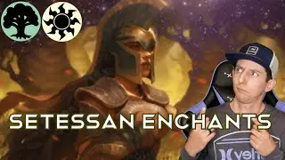 SELESNYA ENCHANT DECK GUIDE! BUDGET FRIENDLY DECK BUILD, 4 wins standard event! MTG Arena deck build