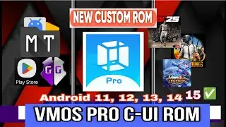 VMOS PRO New Custom ROM |C-UI ROM Version 5| Working on android 15 | PLAYSTORE |