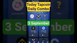 TapCoin Daily Bounty 03-04 September | Tapcoin Daily Bounty || Today Tapcoin Daily Combo || AGP