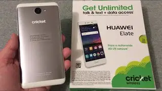 Распаковка и первый взгляд на Huawei Elate (Cricket Wireless)