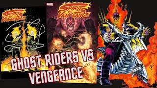 Marvel Comics Spirits of Vengeance Summons a Dark Entity to Snuff Out Ghost Riders Past & Present