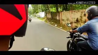 Varkala Cliff  bike ride..