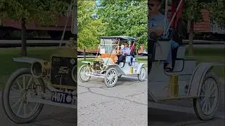 1909 Ford Model T Runabout Antique Drive By Engine Sound Old Car Festival Greenfield Village 2024