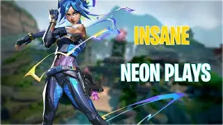 Unstoppable Neon Gameplay Montage | Best Neon Plays 2024 - Valorant