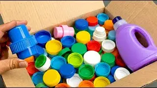 Я делаю МНОГО из них, и ОЧЕНЬ ПРОСТО ПРОДАВАТЬ! Не выбрасывайте крышки от пластиковых бутылок! Гениа