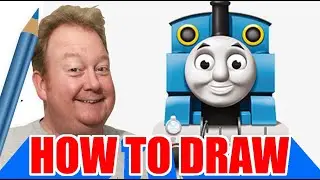 How to Draw THOMAS THE TANK ENGINE | easy