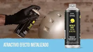 C&oacute;mo utilizar el MTN PRO Pintura Metalizada (Champagne)