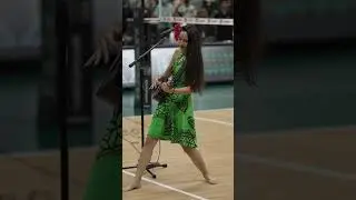 USA national anthem on Ukulele for the University of Hawaii men&rsquo;s Volleyball! #ukulele