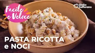 🍴🤍 PASTA RICOTTA e NOCI - velocissima e super cremosa!😍✨