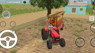 Preet 6049 Tractor Boring Machine Gameplay || Indian Tractor Simulator 3d