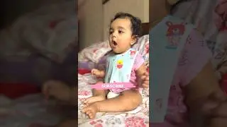 My 6 month Baby Food Eating Routine 🕰️ #shorts #ashortaday