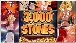 (Dokkan Battle) 3000+ DRAGON STONES LIVE SUMMONS FOR LR TEQ SUPER GOGETA!