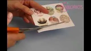 COMO HACER UN CAMAFEO IMAGEN Y CABUCHÓN DE CRISTAL- BISUTERÍA