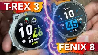 AMAZFIT T-REX 3 против GARMIN FENIX 8 / КТО ЛУЧШЕ? 🤔