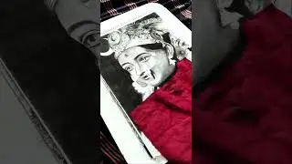 🌺 Divine Goddess Pencil Sketch | Realistic Indian Art 🖌️✨