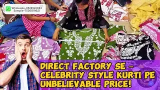 लखनवी चिकनकारी कुर्ती | Pure Handwork | Trending Summer Collection 2025 |vlog -1|