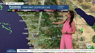 ABC 10News Pinpoint Weather with Meteorologist Megan Parry
