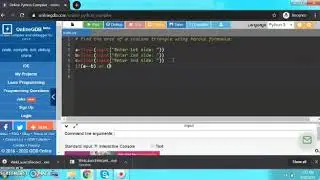 Python program to find area of a scalene triangle