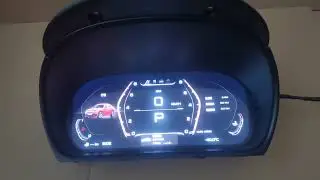 BMW 3 Series E90 E91 E92 E93 Digital Cluster LCD Digital Instrument Cluster Digital LCD Dashboard